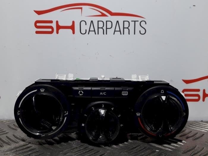 Panneau de commandes chauffage d'un Peugeot 208, -, 3 mois de garantie, Utilisé, -