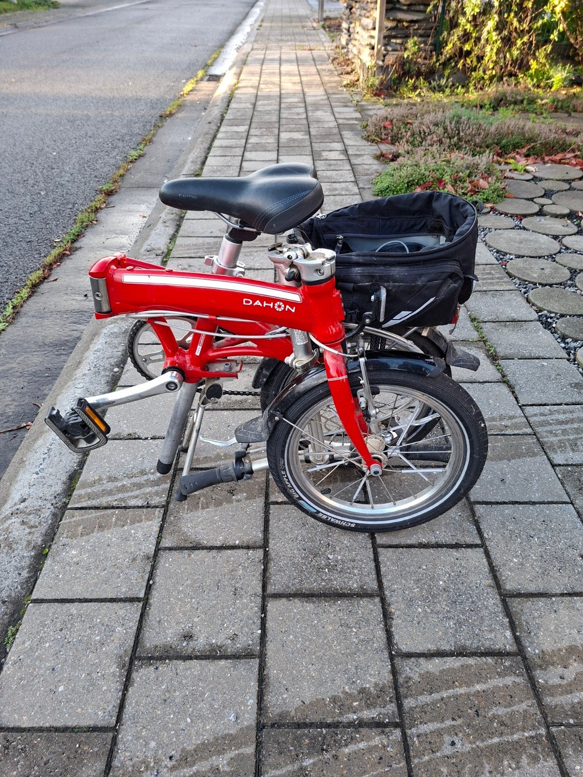 Plooifiets Dahon curve D3, Fietsen en Brommers, Ophalen, Gebruikt, Versnellingen, Totaal opvouwbaar