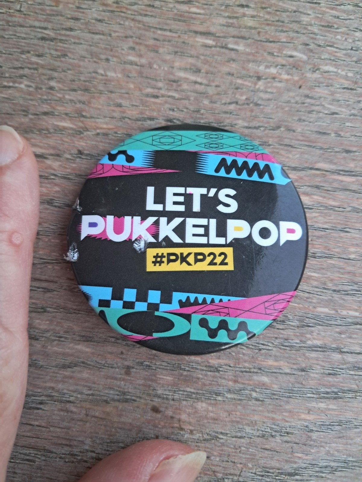 bouton : Pukkelpop '22, Enlèvement ou Envoi, Bouton