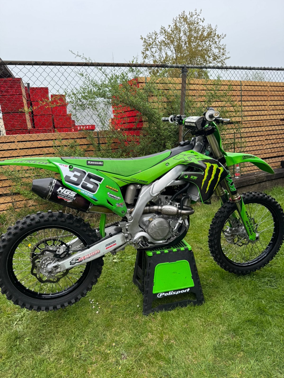 Kxf 250, Motoren, Ophalen