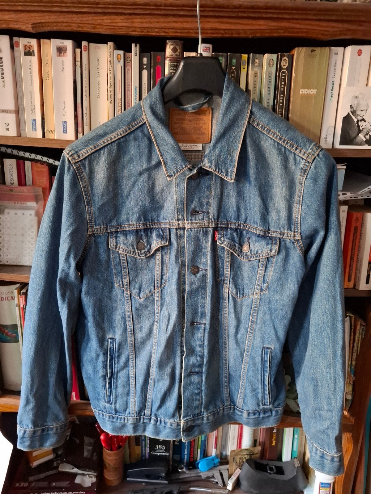 Spijkerjas Levi's Strauss Premium jas maat L Bangladesh, Kleding | Heren, Jassen | Zomer, Maat 52/54 (L), Blauw, Levi's Strauss