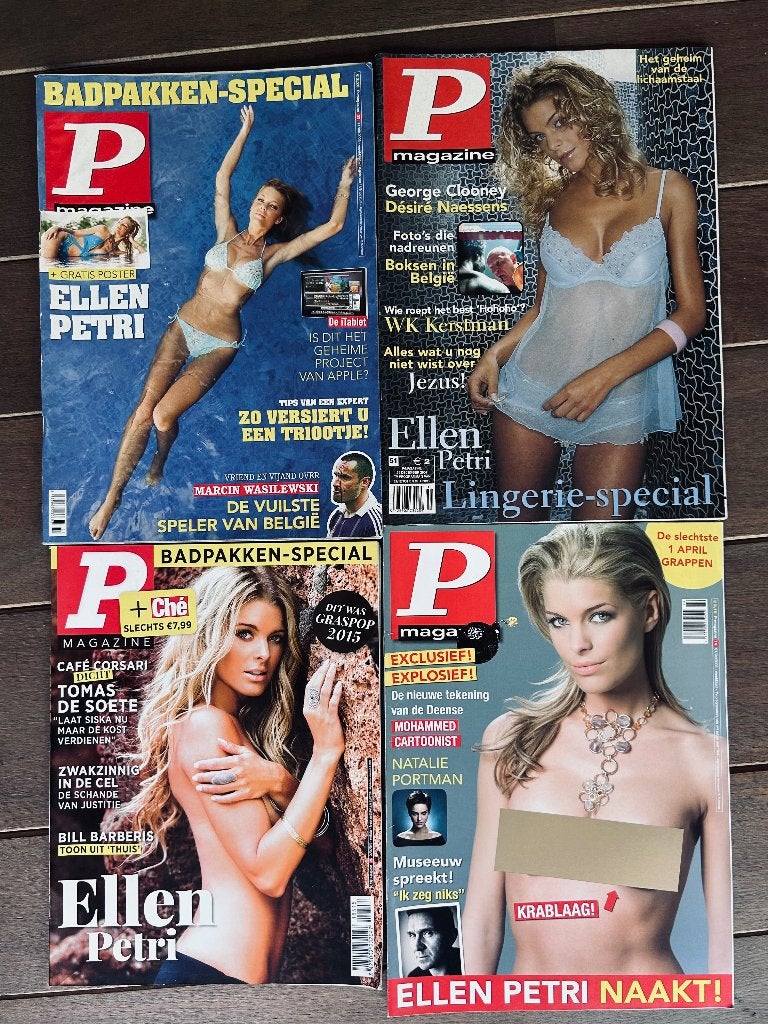 4x P magazine - Ellen Petri, Envoi, 1980 à nos jours, Journal ou Magazine