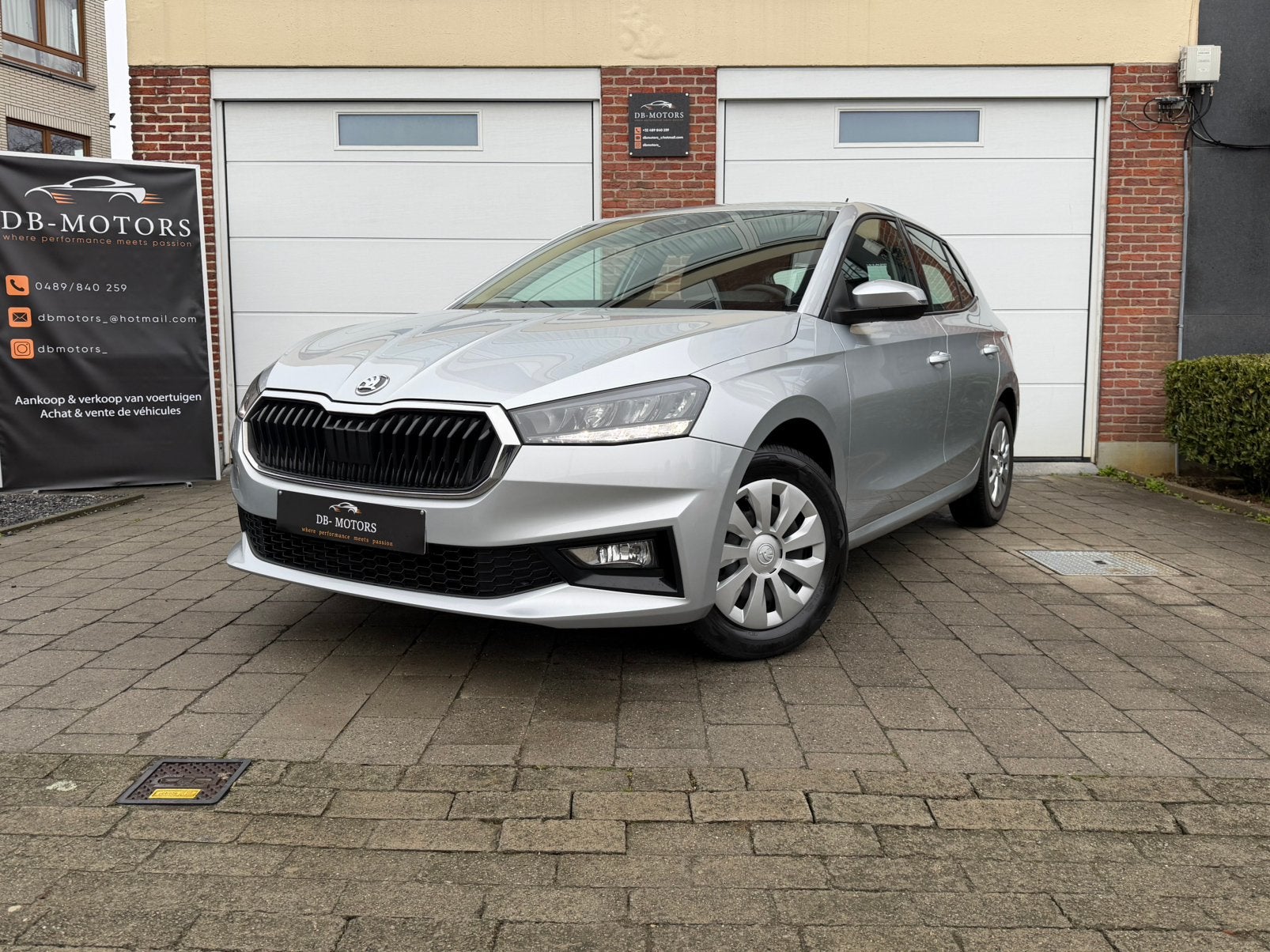 Skoda fabia 1.0i 06/2022 57.700km (80pk), Auto's, Euro 6, Bedrijf, 5 deurs, Onderhoudsboekje