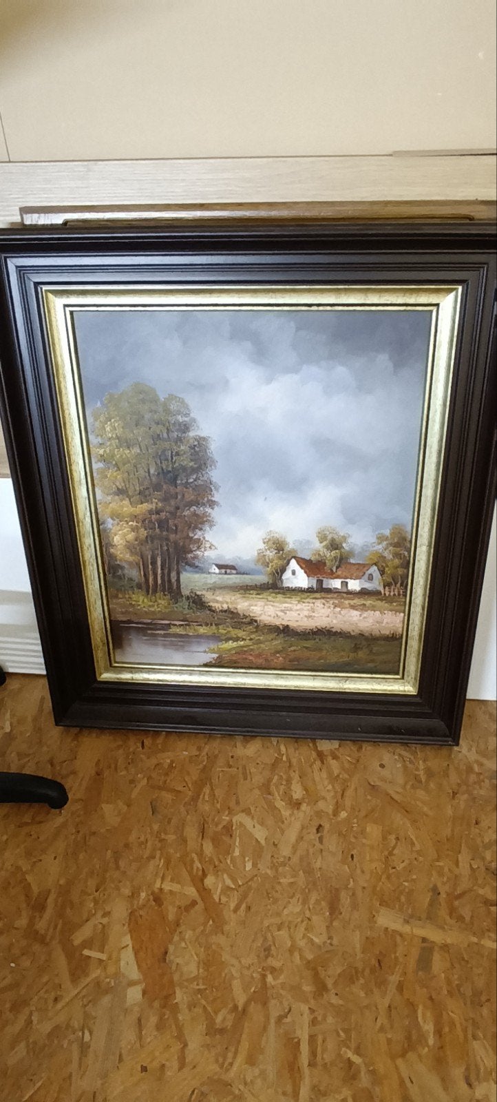 schilderij, Ophalen, Landschap