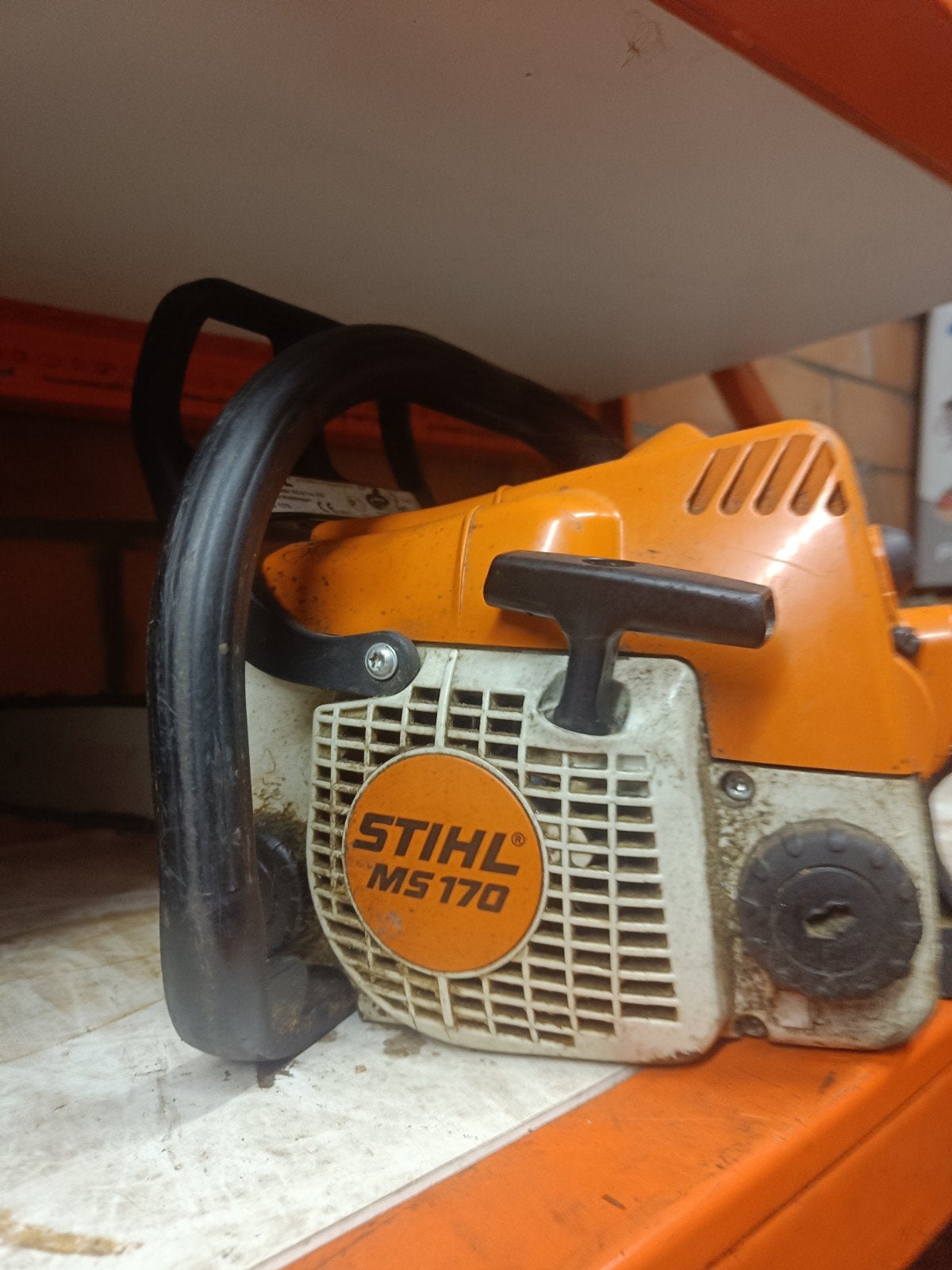 3 kettingzagen stihl, Tuin en Terras, Ophalen