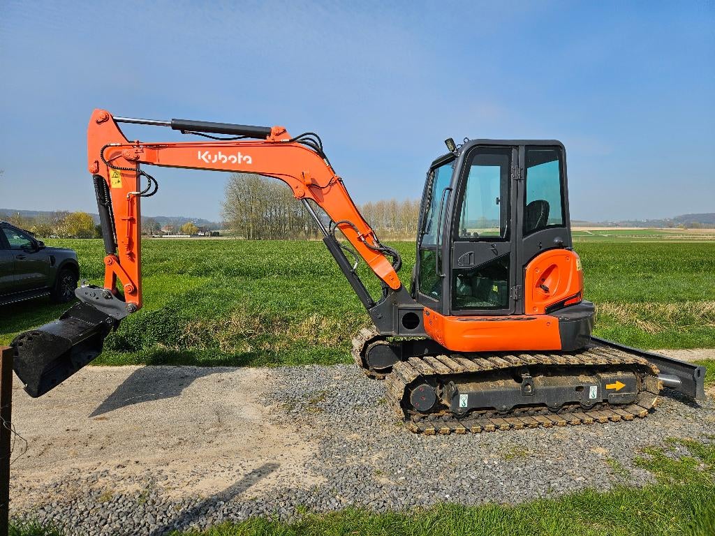 Kubota kx 155-5, Enlèvement, Excavatrice