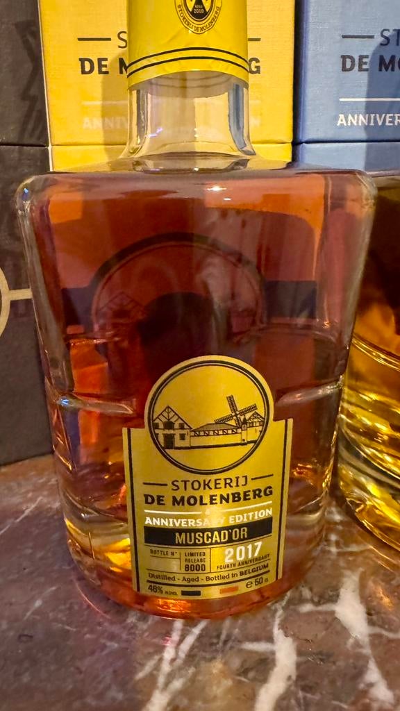 Gouden Carolus Muscad’or 2017 Whisky, Verzamelen, Ophalen, Nieuw