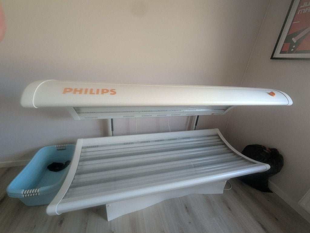 Philips Zonnebank, Enlèvement, Comme neuf, Banc solaire double, 15 lampes ou plus