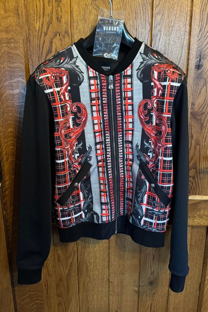 Versace vest, Ophalen, Zo goed als nieuw, Maat 46 (S) of kleiner, Zwart