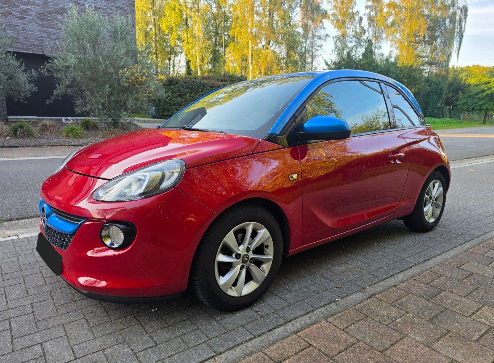 Opel Adam 1.2i Benzine Slechts 95.000km Gekeurd Carpass !, ADAM, Start-stop-systeem, Particulier, 1200 cc