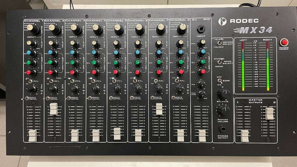 Mixeur professionnel Rodec MX34, Enlèvement, Comme neuf, Audio