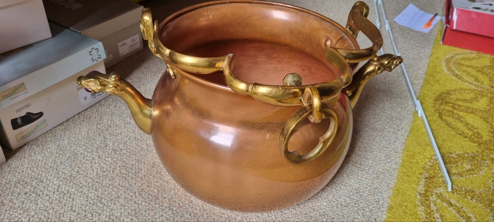 Koperen pot, Antiek en Kunst, Ophalen