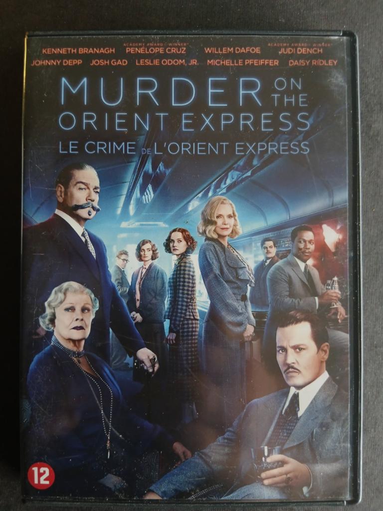 Murder on the Orient Express (2017) Johnny Depp, M Pfeiffer, Vanaf 12 jaar, Ophalen of Verzenden, Zo goed als nieuw, Detective en Krimi
