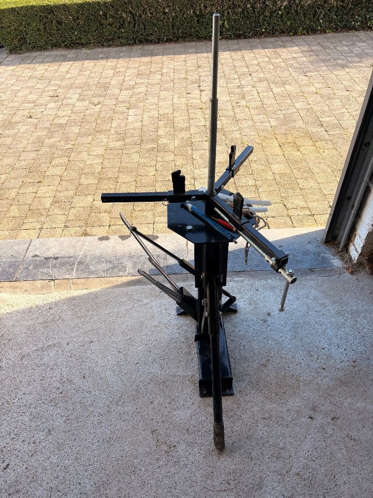 bandenmachine, Ophalen, Banden en Velgen