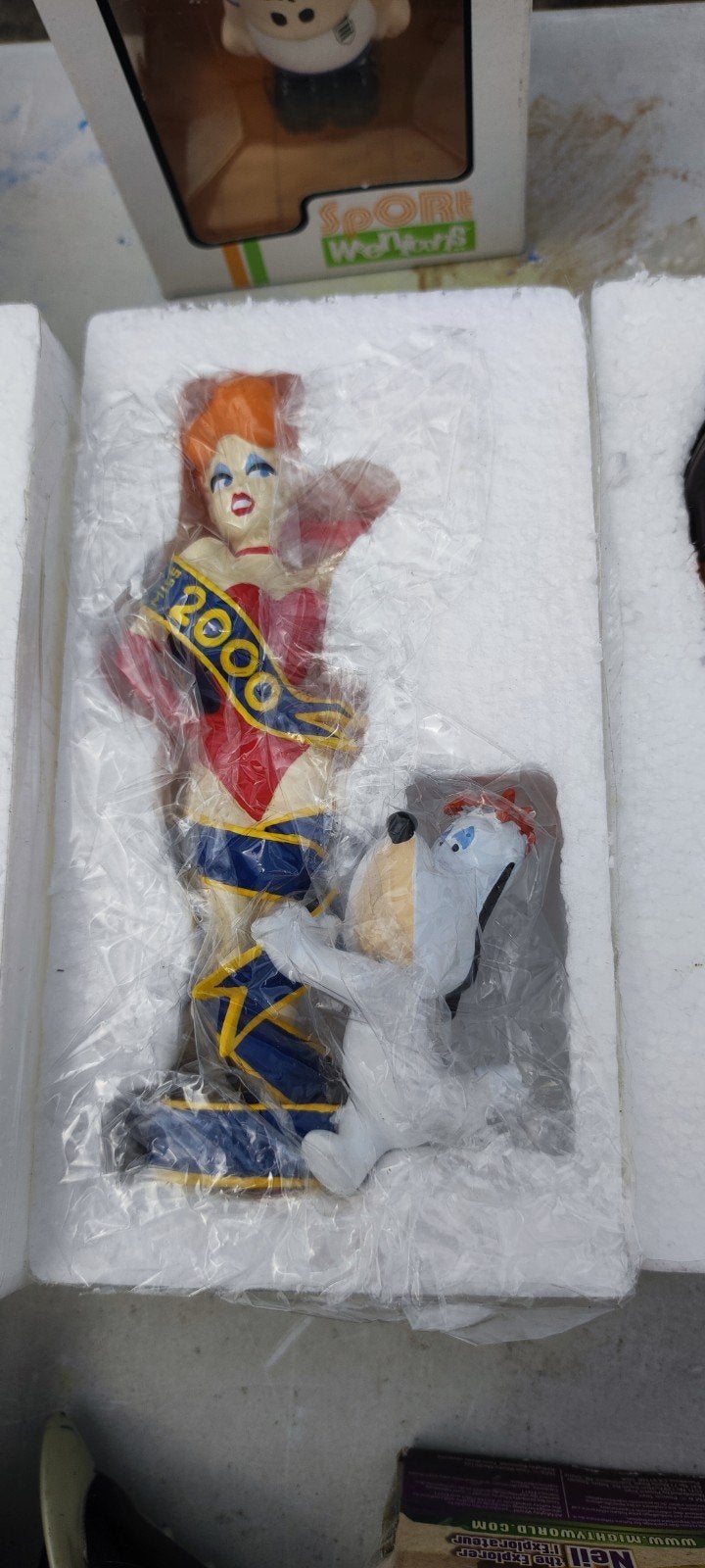 Droopy et miss 2000 année 1999, Collections, Enlèvement