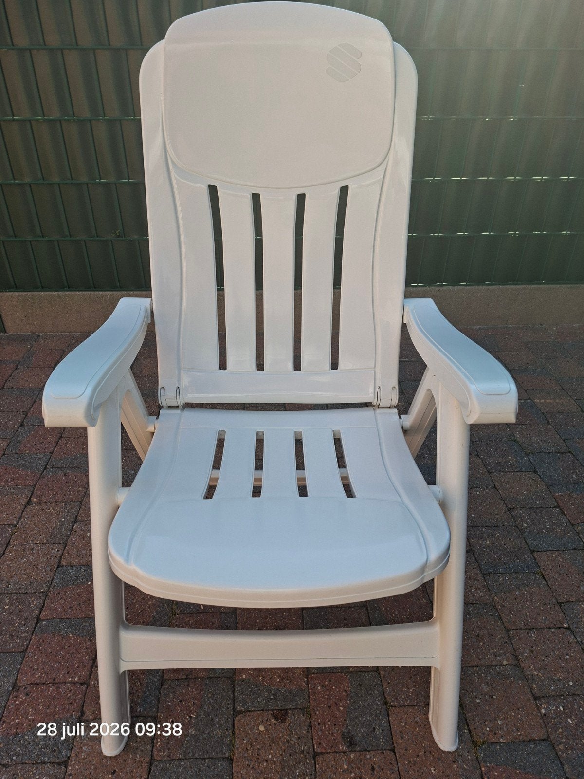 Tuinzetel., Tuin en Terras, Tuinstoelen, Ophalen, Gebruikt, Plastic, Verstelbaar