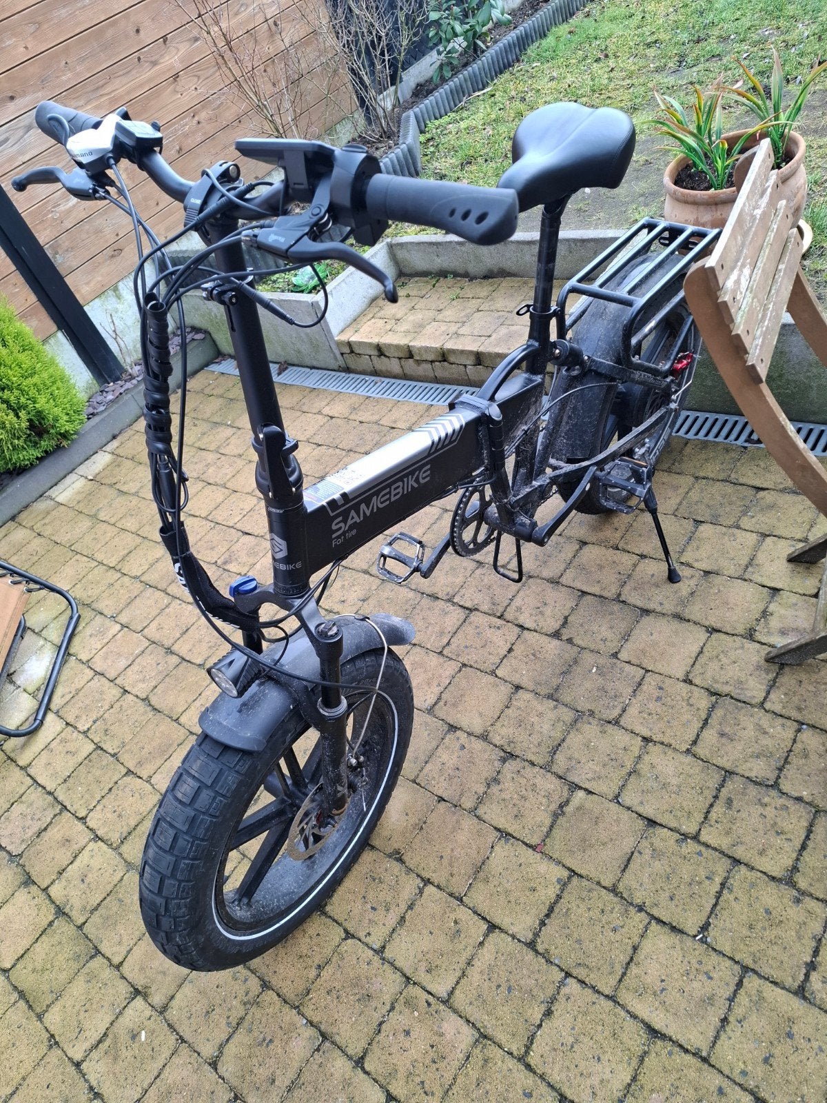 samebike xwlx09 fatbike fat tire elektrische fiets, Fietsen en Brommers, Ophalen, Zo goed als nieuw