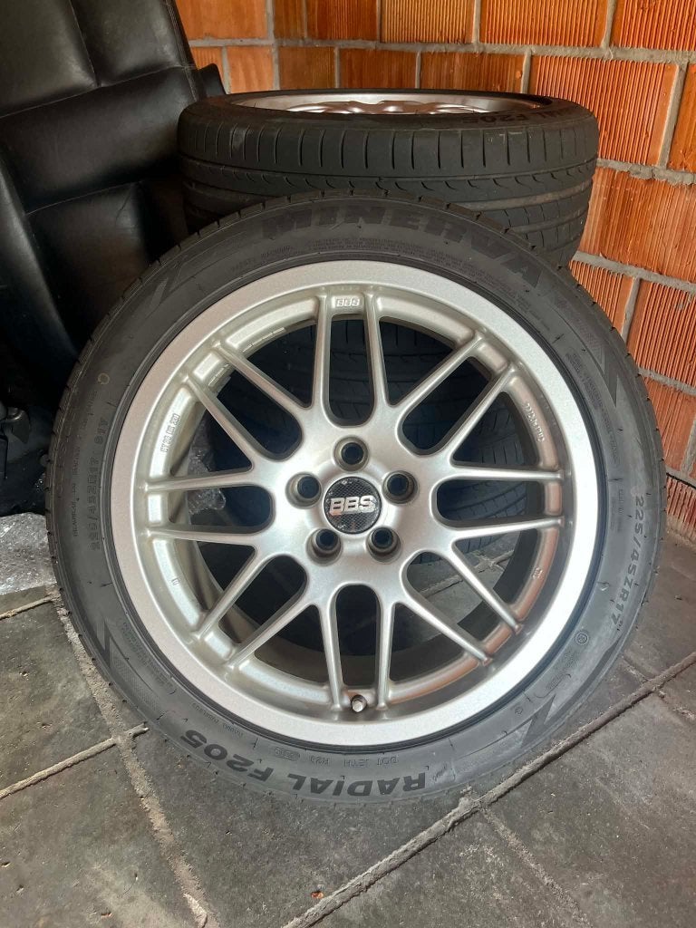 BBS RX 228 5x100 17 inch, Ophalen, Gebruikt, Banden en Velgen, 17 inch