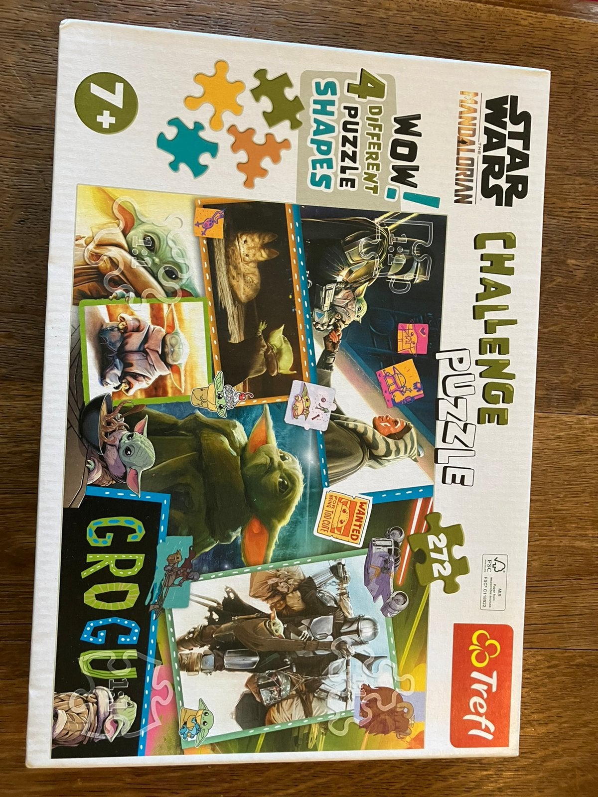 Puzzel- star wars the mandalorian, Hobby en Vrije tijd, Ophalen, Zo goed als nieuw