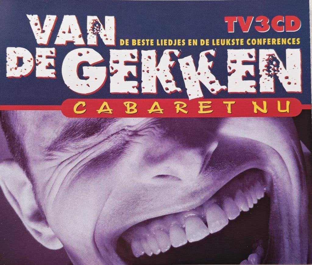 VAN DE GEKKEN - Cabaret nu (3 CD box), Cd's en Dvd's, Ophalen of Verzenden, Zo goed als nieuw, Cabaret of Kleinkunst