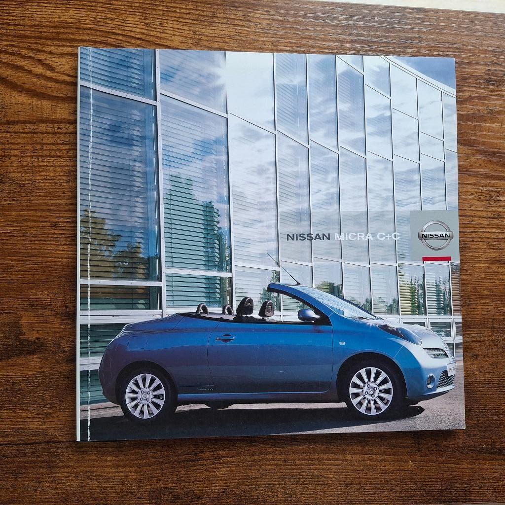 NISSAN MICRA  C + C     9/2005, Boeken, Auto's | Folders en Tijdschriften, Ophalen of Verzenden, Nieuw, Nissan