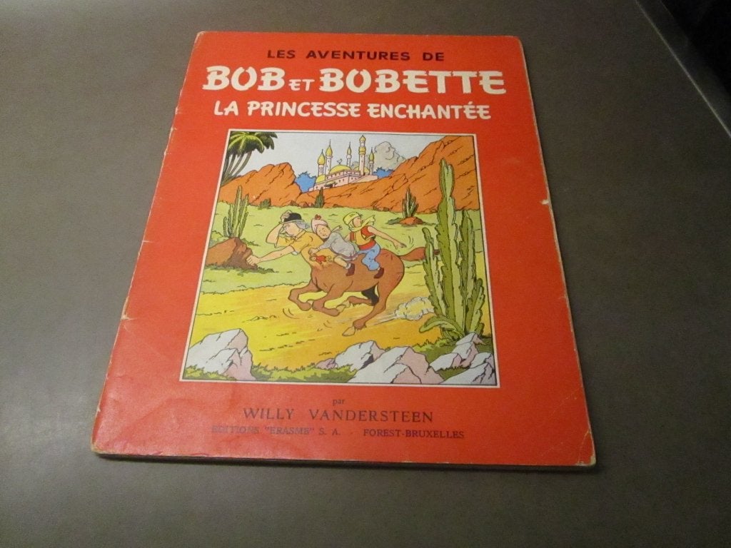 RARE - La princesse enchantée - 1ère édition - 1951, Enlèvement ou Envoi, Willy Vandersteen, Une BD, Utilisé