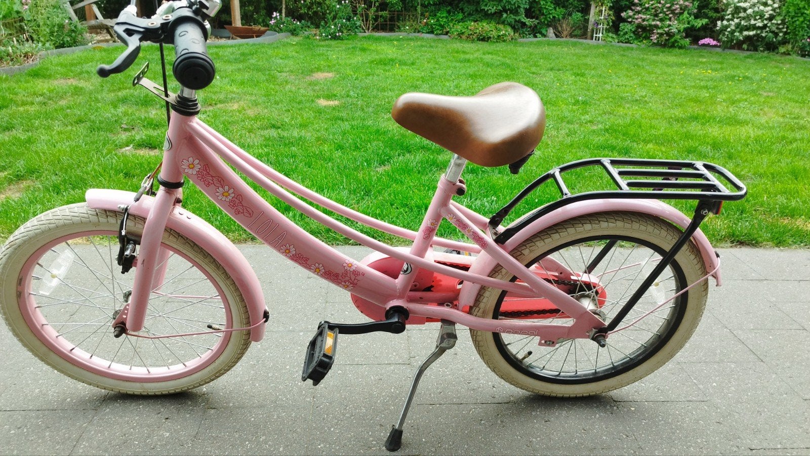 Popal fiets 18 inch, Fietsen en Brommers, Fietsen | Meisjes, Ophalen, 18 inch