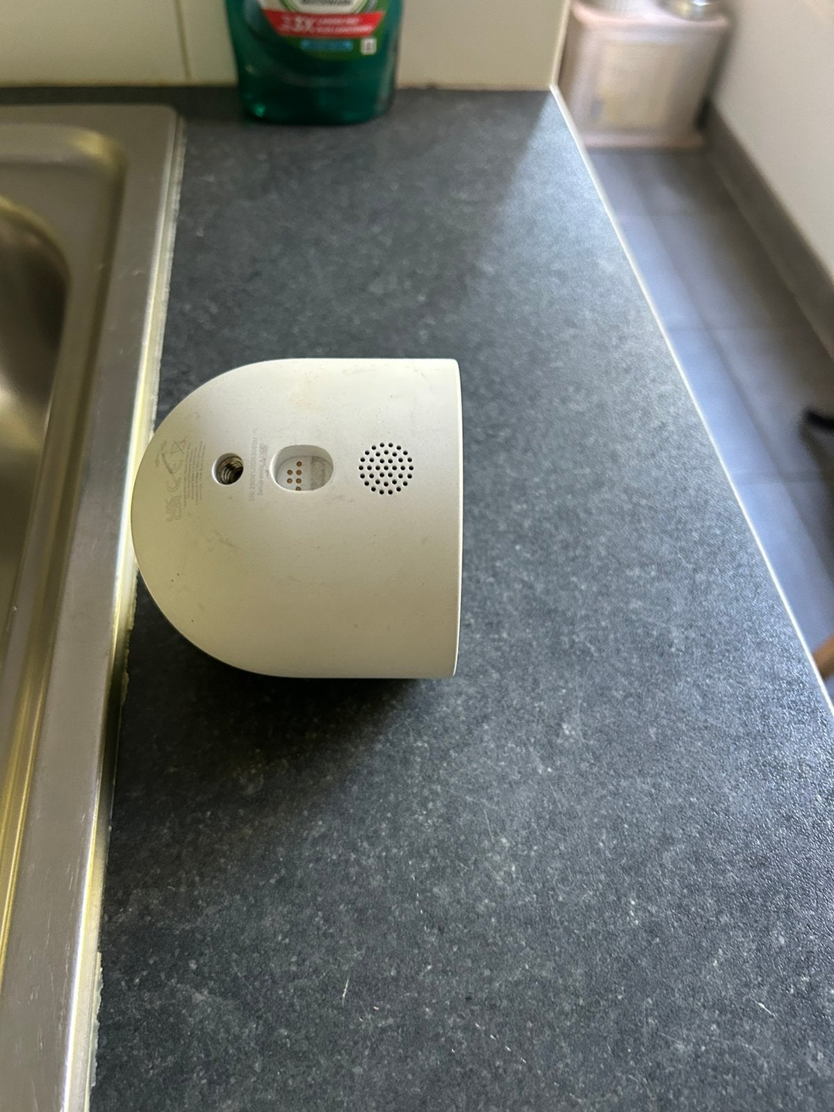 Camera home, Ophalen, Zo goed als nieuw