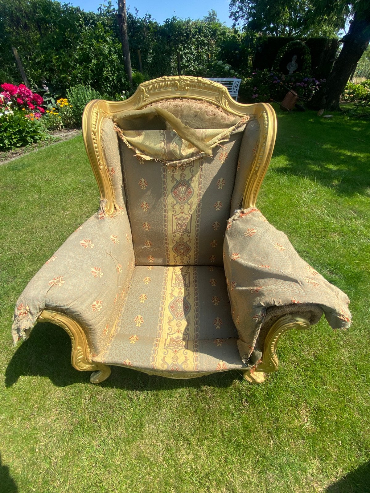 Baroc salon 6 delllig, Ophalen
