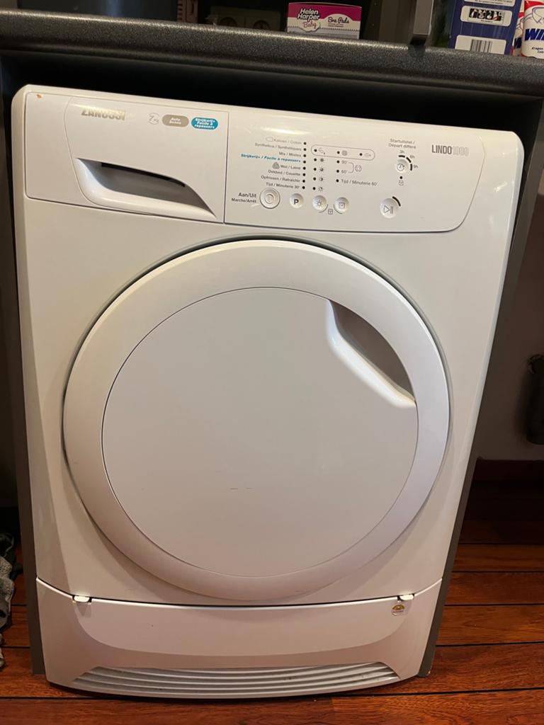 Droogkast - Zanussi - 7kg, Electroménager, Sèche-linge, Enlèvement, Comme neuf