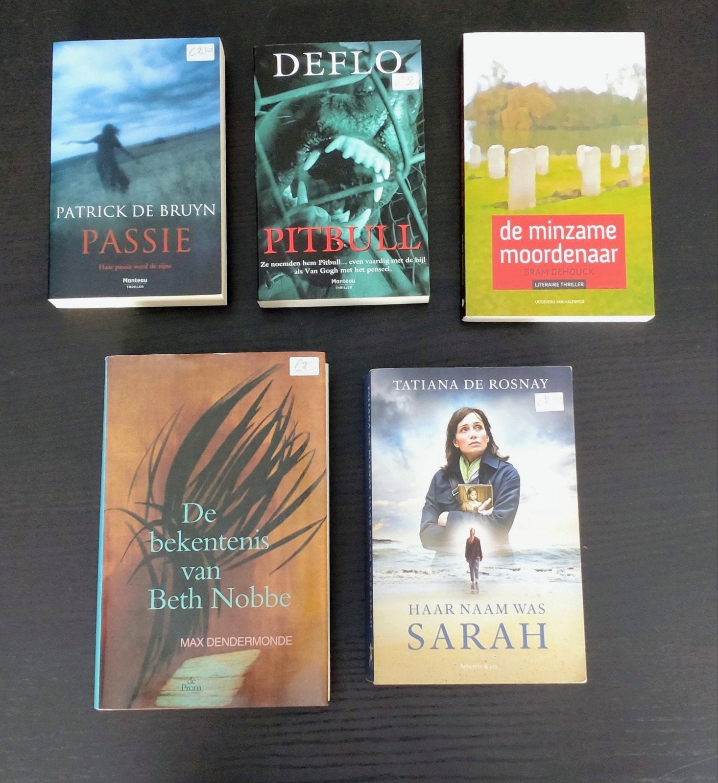 Boeken fictie D: €2 - €2,50, Ophalen