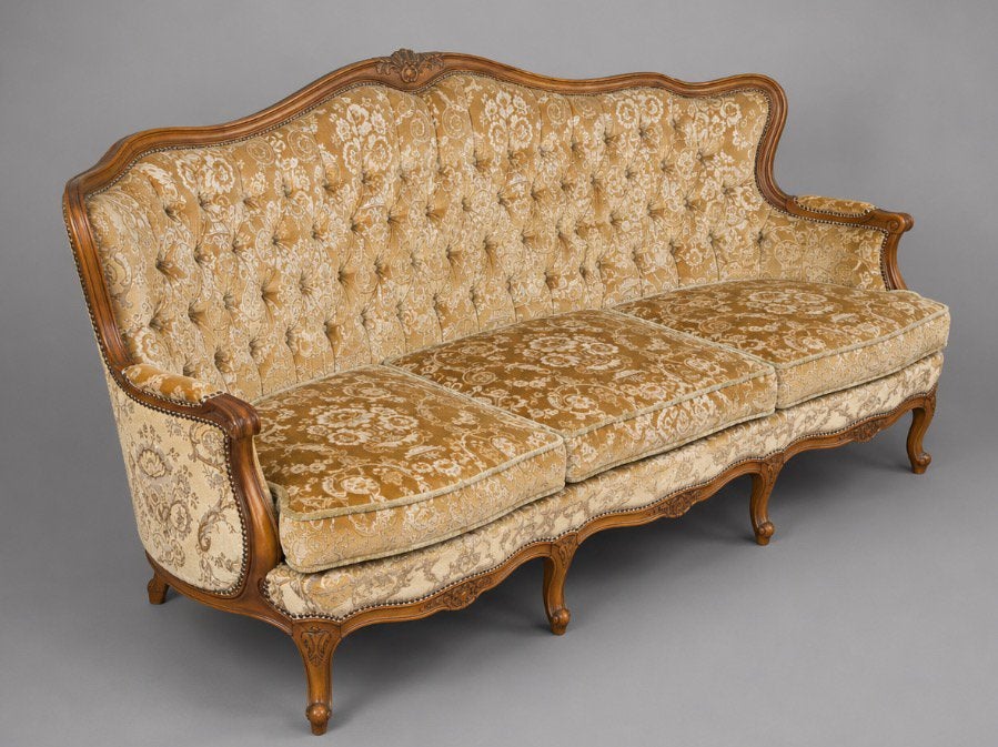 Zetel, Salon Barok, Louis XV, vintage, zeer hoede staat, Enlèvement
