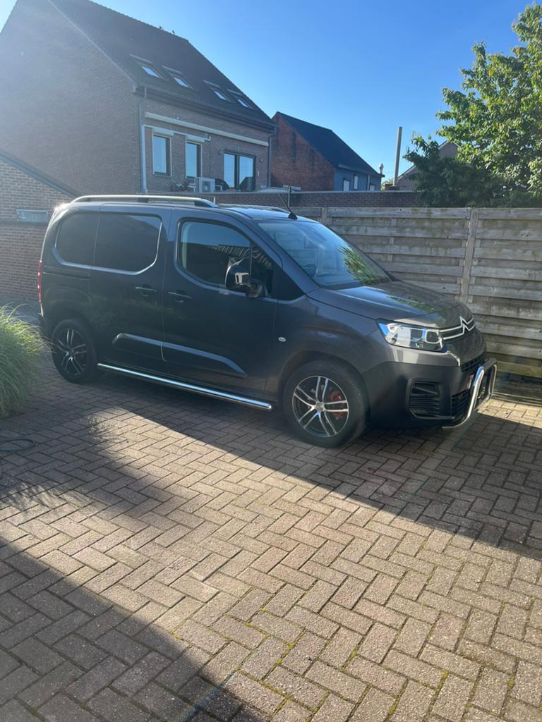Citroën Berlingo lichte vracht 1.5HDI automaat full option, Argent ou Gris, Achat, Citroën, Noir