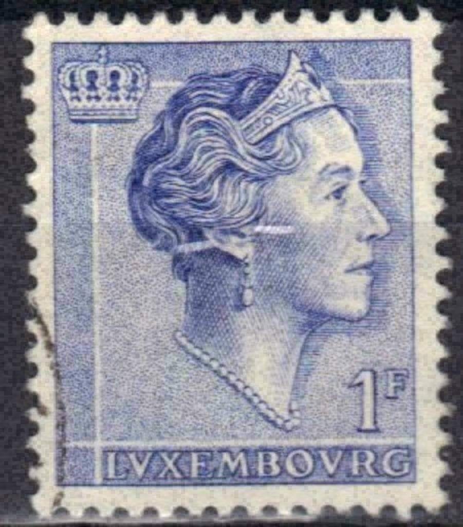 Luxembourg 1960-1964 - Yvert 583 - Grande-Duchesse Char (ST), Envoi, Luxembourg, Affranchi