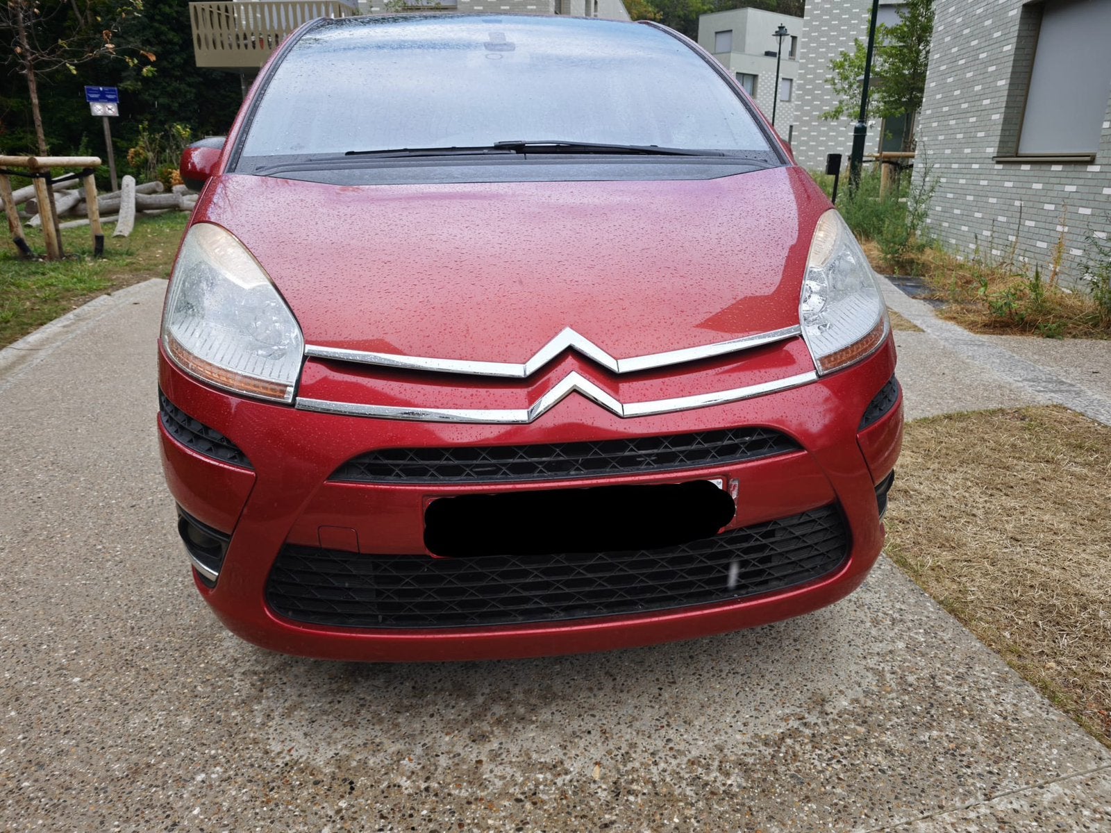 C4 Picasso 1.6 essence, Autos, Rouge, 110 kW, Noir, 5 portes