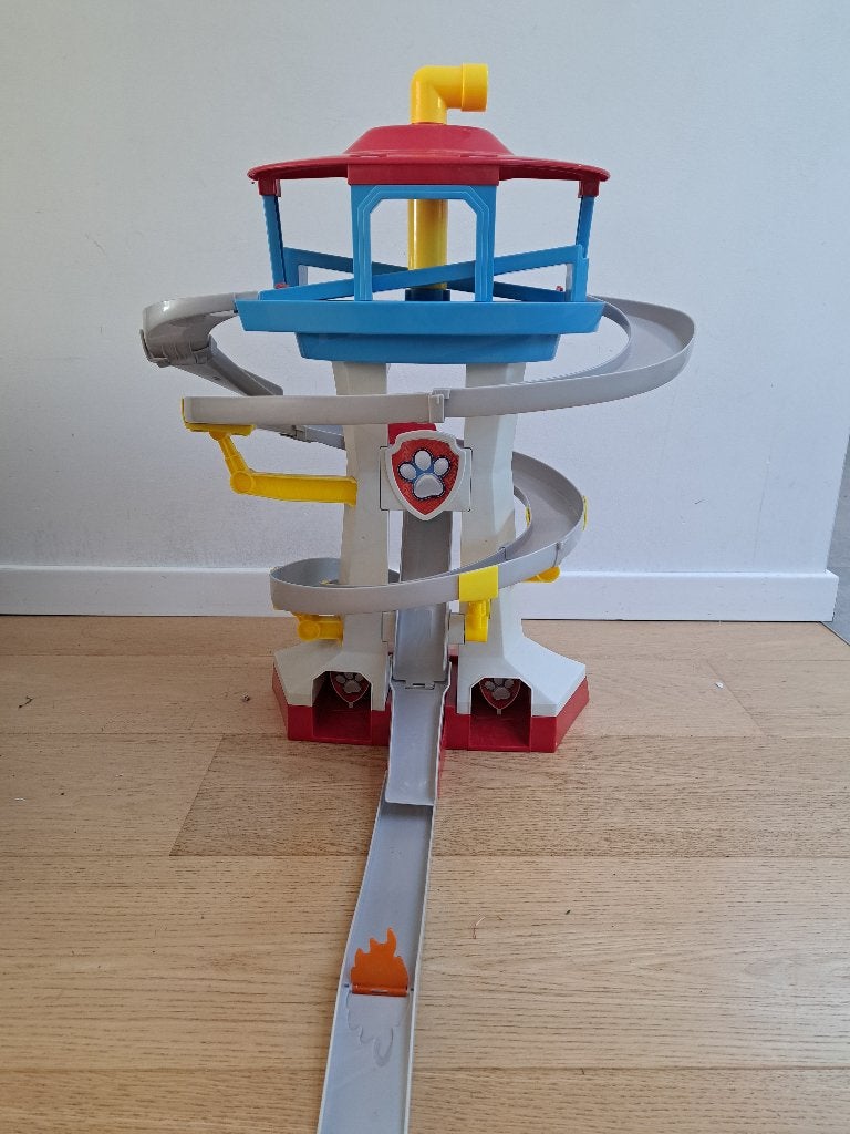 Paw patrol toren, Ophalen, Gebruikt