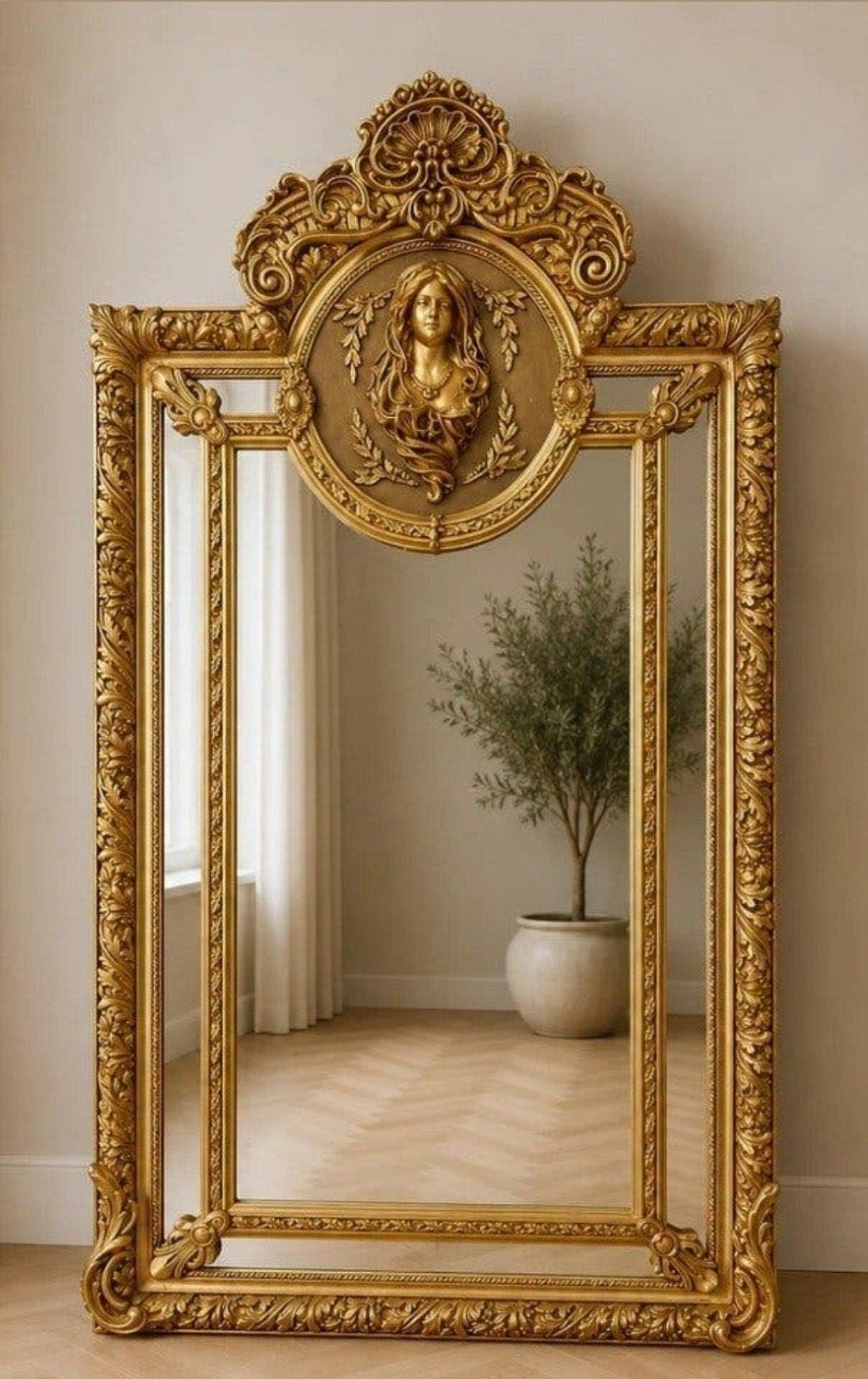 Barok spiegel Madonna XXL, Ophalen