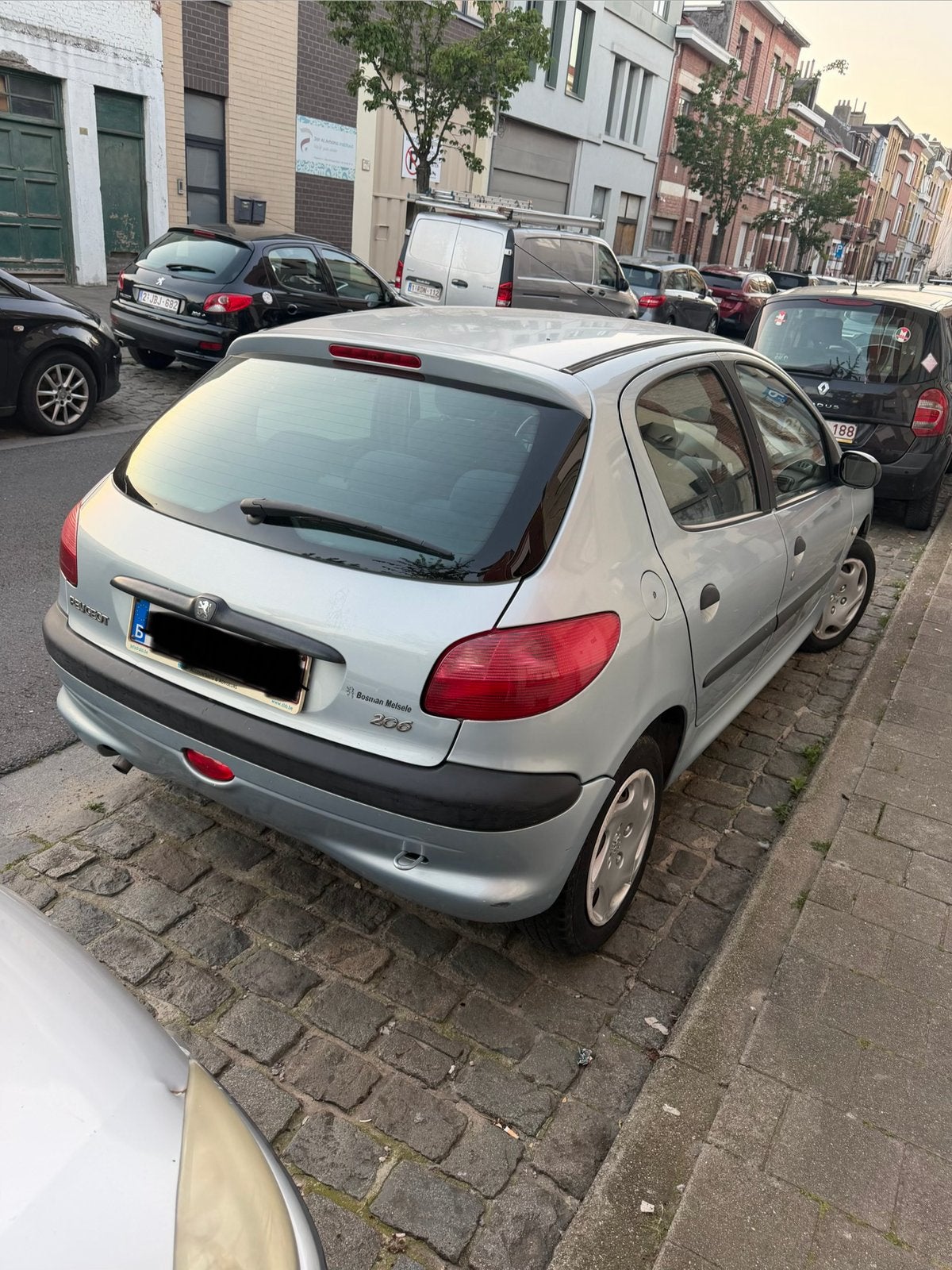 Peugeot 206, Auto's, Peugeot, Particulier, Benzine, 5 deurs, Handgeschakeld, Blauw, Grijs, Ophalen