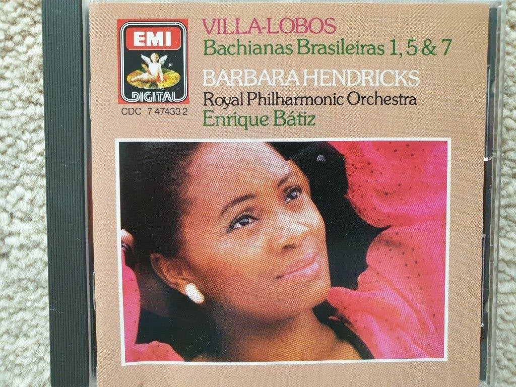 Villa-Lobos : Bachianas Brasileiras - Barbara Hendricks - cd, Enlèvement ou Envoi, Comme neuf