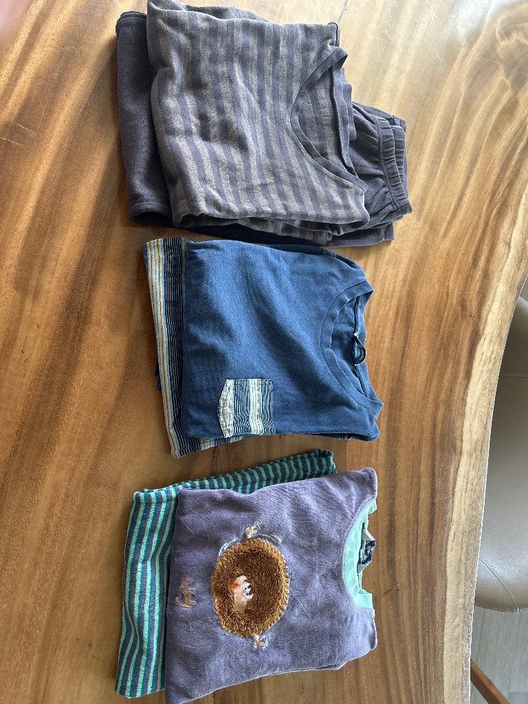 3 pyjama 10 jaar, Nacht- of Onderkleding, Gebruikt, Ophalen of Verzenden, Jongen