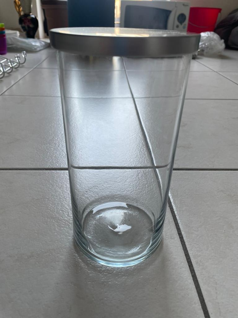 Voorraad pot, Huis en Inrichting, Ophalen of Verzenden, Zo goed als nieuw, Glas