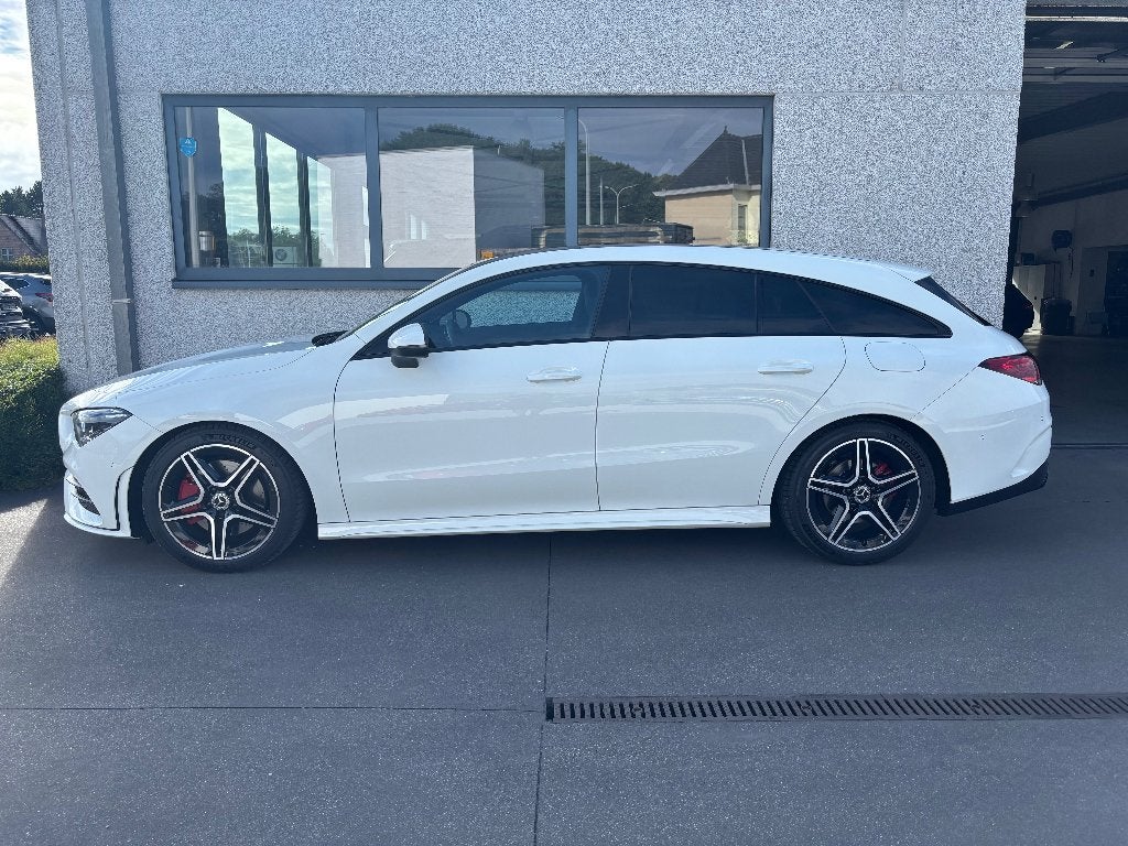 CLA 200 AMG CAM LED PANO BURMESTER, Auto's, 4 cilinders, 1445 kg, Wit, 120 kW