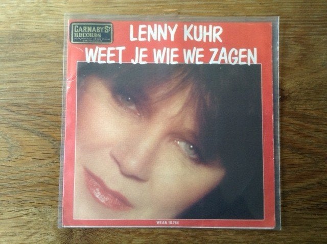 single lenny kuhr, En néerlandais, Enlèvement ou Envoi, Housse de protection extérieure, 7 inch