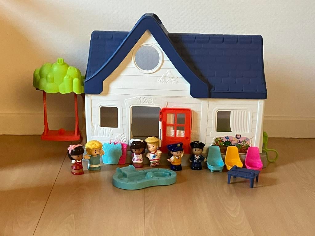 Little people huis (fisher price), Kinderen en Baby's, Speelgoed | Fisher-Price, Ophalen, Zo goed als nieuw