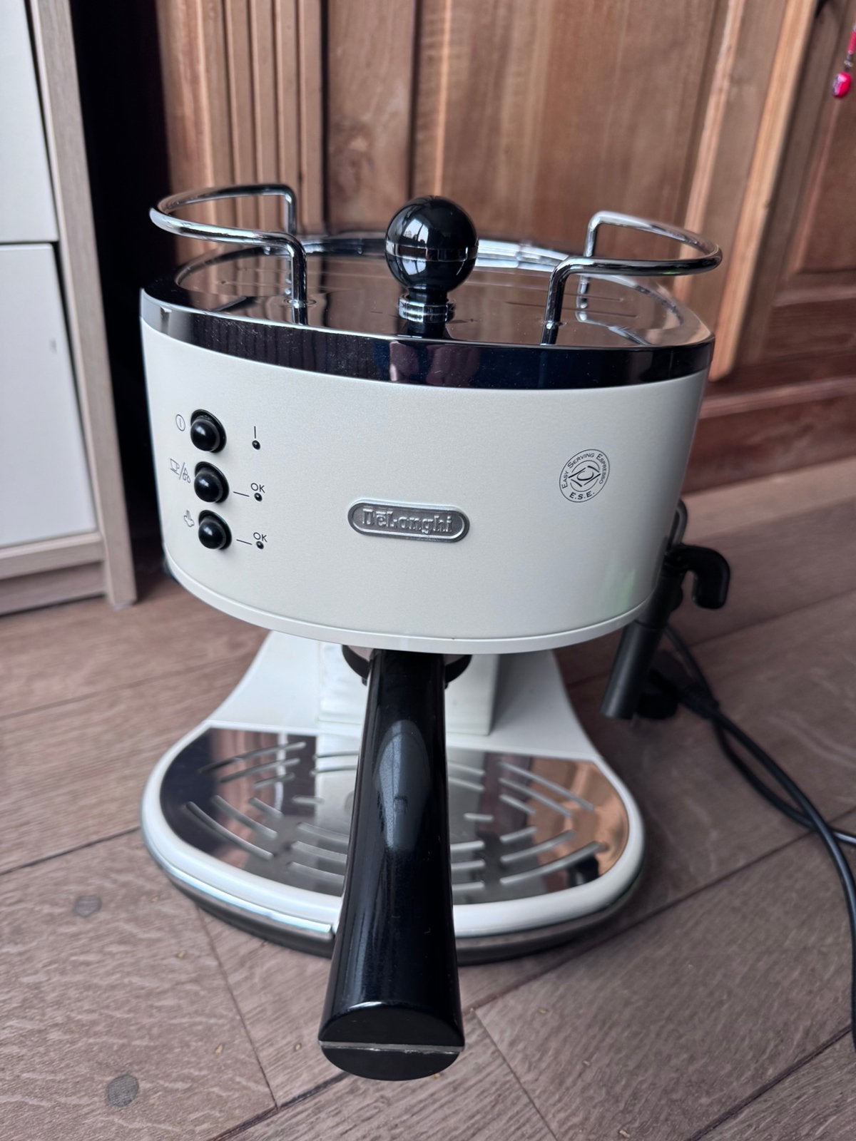 Delonghi Icona Vintage expressomachine, Electroménager, Café moulu, Machine à espresso, Réservoir d'eau amovible, Comme neuf