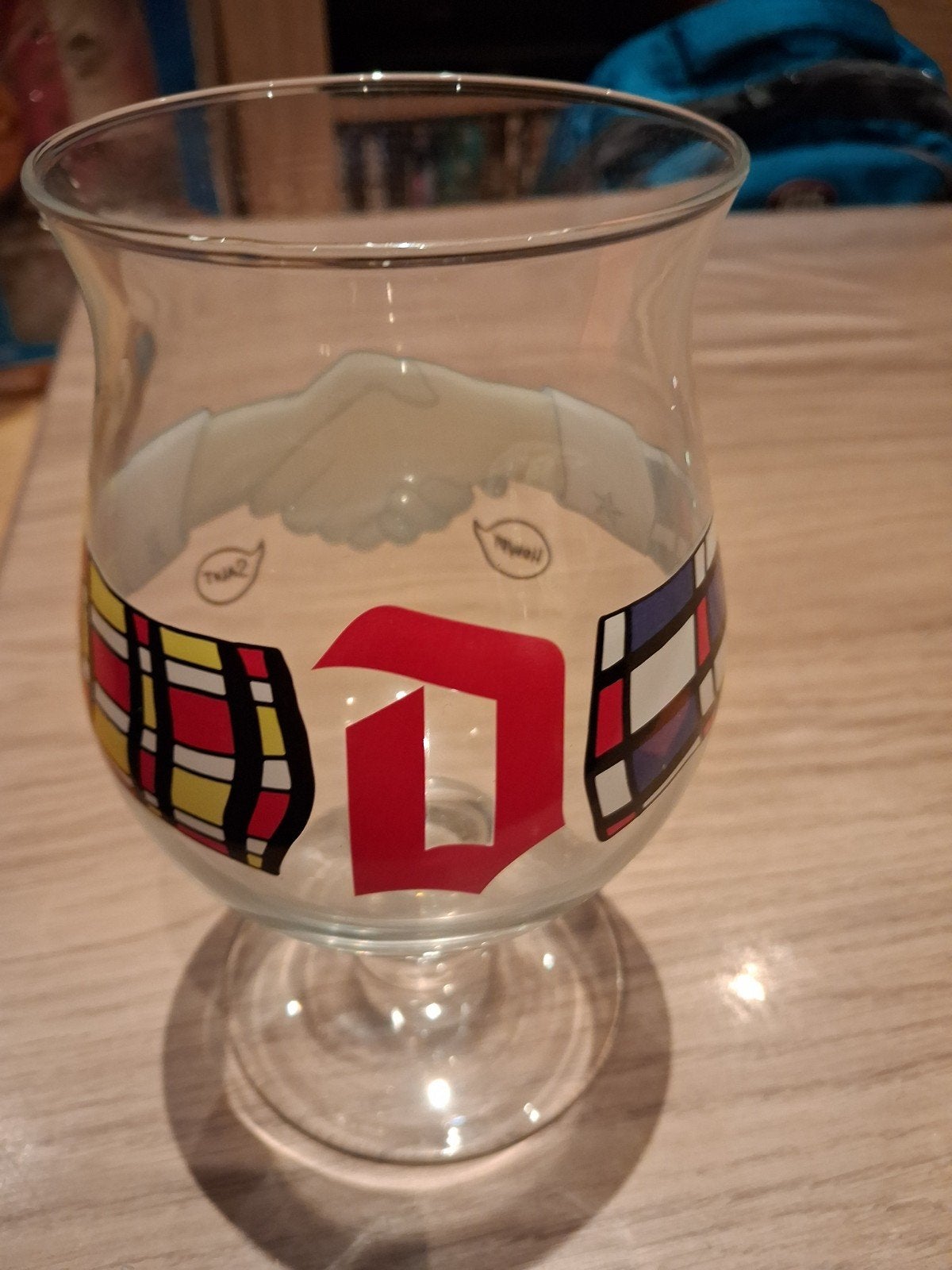 Duvel glas Texas, Ophalen of Verzenden, Nieuw, Bierglas