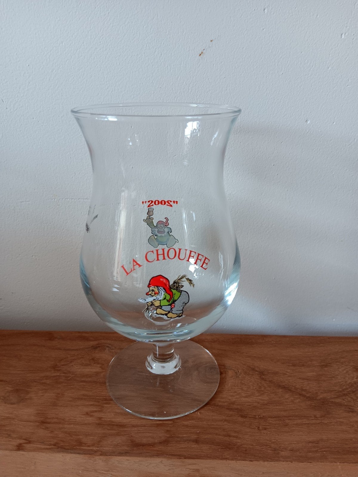 Bierglas la chouffe 2005, Verzamelen, Ophalen of Verzenden