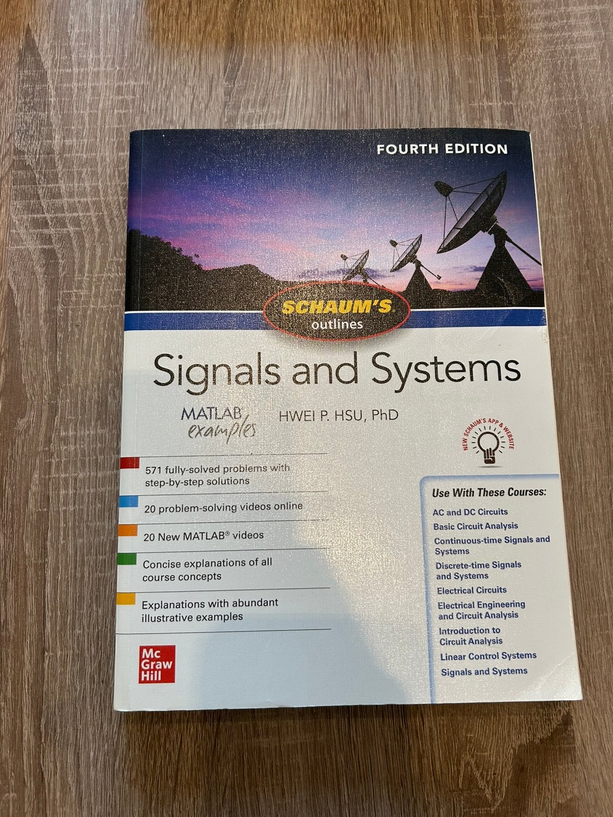 Schaum's Outline – Signals and Systems (Hsu), Enlèvement, Comme neuf