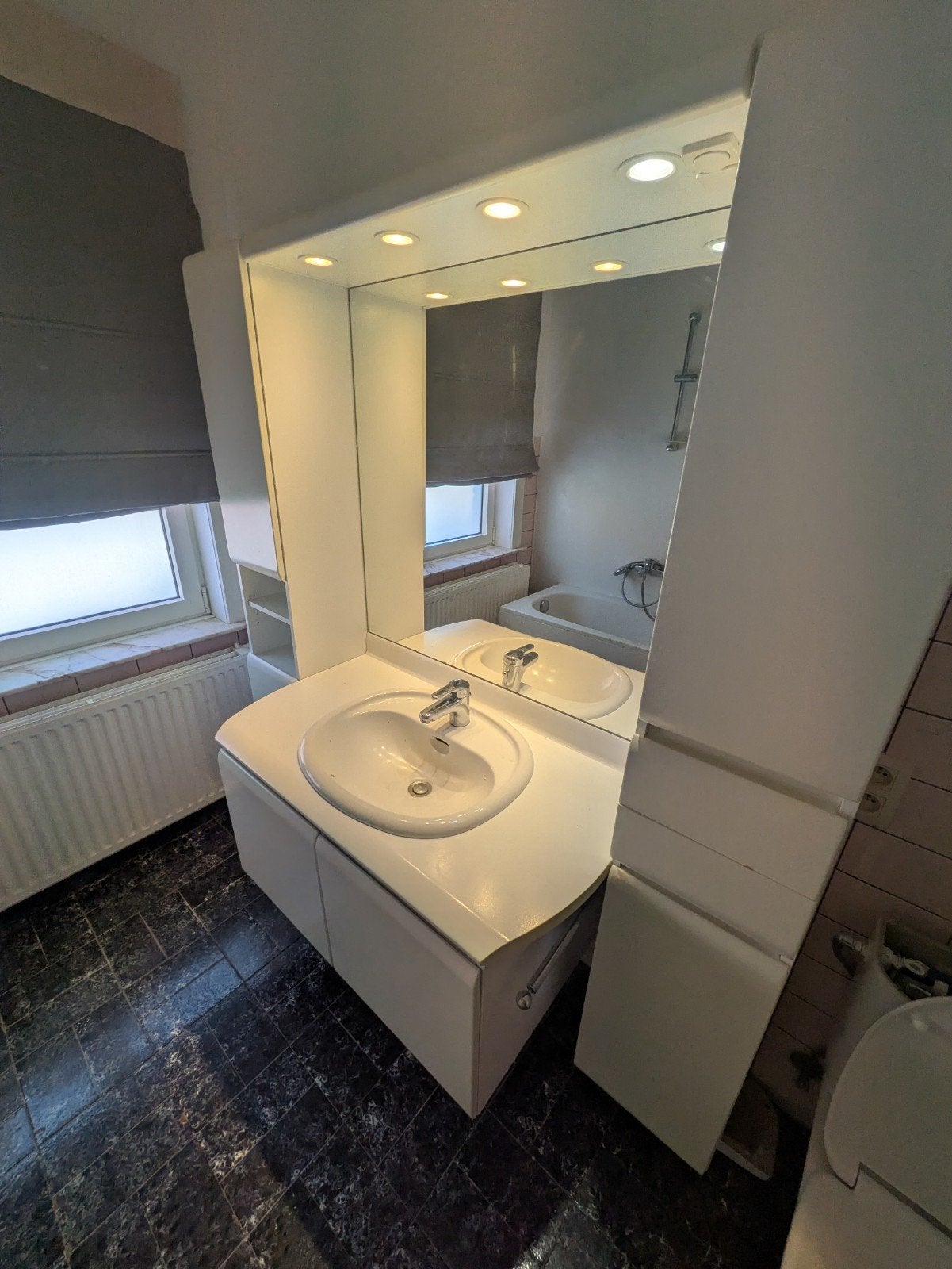 armoire de toilette gratuite, Maison & Meubles, Meuble lavabo, 150 à 200 cm, Utilisé, 50 à 75 cm