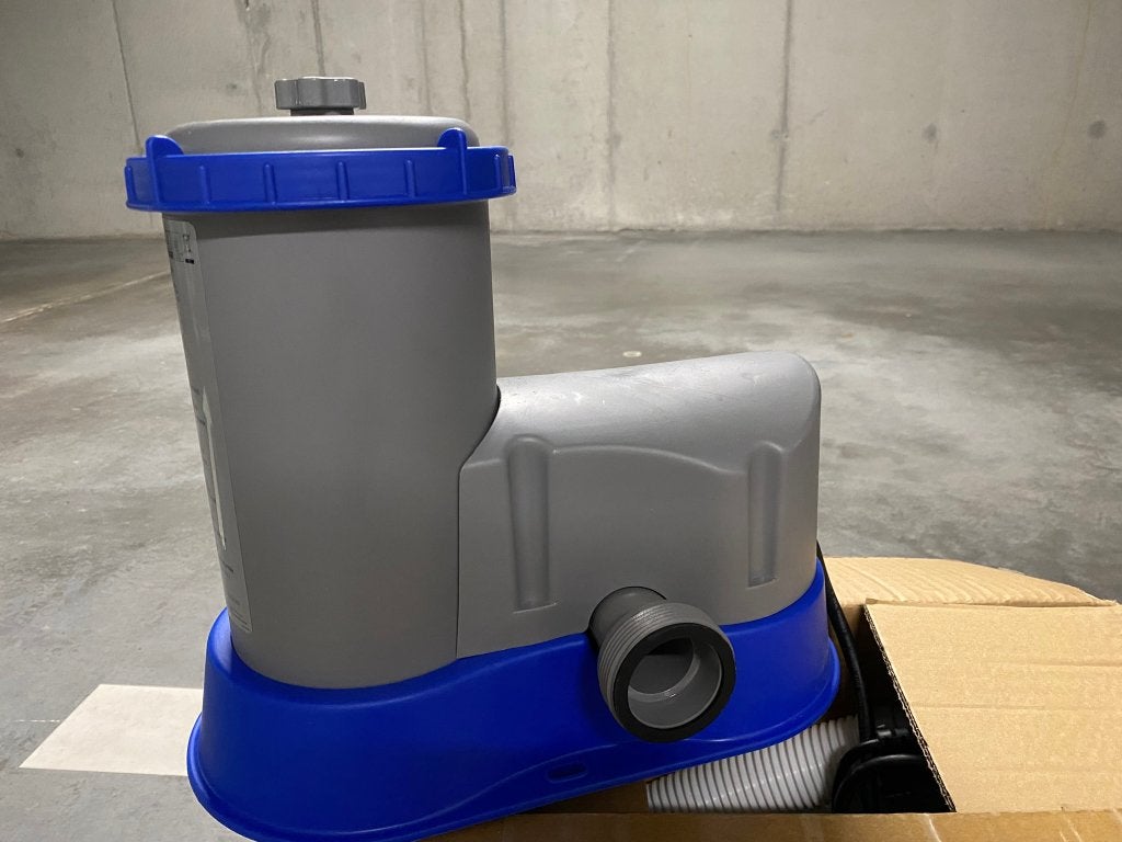 Pompe de filtration de piscine Bestway 5,678 l/h grise, Enlèvement, Neuf, Filtre